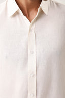 Ecru Solid Shirt