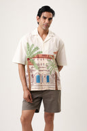 Vintage Sketch Relaxed Fit Shirt