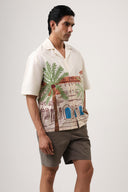 Vintage Sketch Relaxed Fit Shirt
