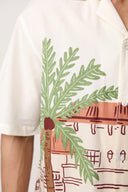 Vintage Sketch Relaxed Fit Shirt