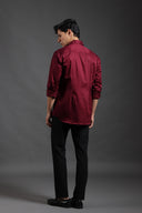 Twilight Veins – Hand Embroidered Shirt