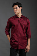 Twilight Veins – Hand Embroidered Shirt