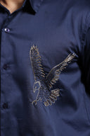Wings of Precision Hand Embroidered Shirt