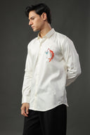 Tipsy Threads Hand Embroidered Shirt