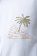Island Whisper Embroidered shirt