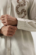 Serpent Embroidered Trail Shirt